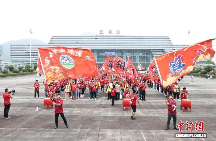 运送球迷达, 新余与九江 运送球迷达, 新余与九江